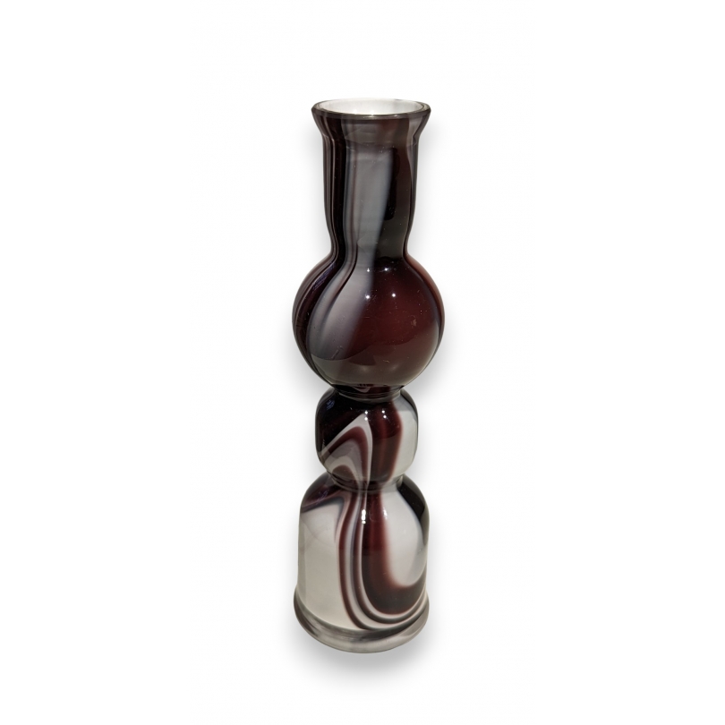 Vase tube de Murano par Carlo MORETTI