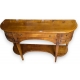 Console-bureau Directoire en merisier