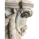 Vase baroque en pierre reconstituée