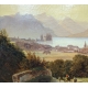 Tableau "Cully sur le Lac Léman"