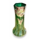 Vase Mont Joye décor émaillé aux iris
