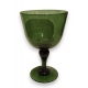 Grande coupe sur pied en verre de Saint-Prex