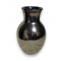 Vase en verre de Bulach argenté