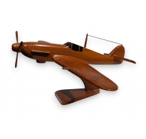 Messerschmitt BF 109 en bois sculpté
