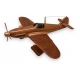 Messerschmitt BF 109 en bois sculpté