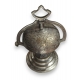 Cloche d'hôtel en bronze argenté