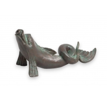Goulot de fontaine "Poisson" en bronze