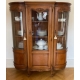 Vitrine style Louis XV demi-lune