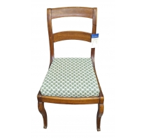 Chaise Louis-Philippe en noyer