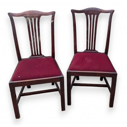 Paire de chaises Chippendale