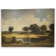 Tableau "Paysage" signé W. SLATER