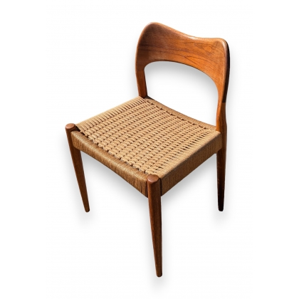 Chaise danoise en teck par Arne HOVMAND OLSEN