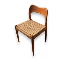 Chaise danoise en teck par Arne HOVMAND OLSEN