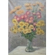 Tableau "Bouquet de fleurs" signé P. SOKOLOFF