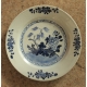 Assiette en porcelaine chinoise bleu