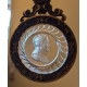 Médaillon en verre "Napoléon de profil"