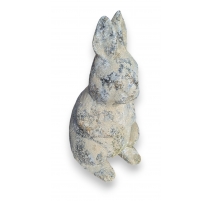 Lapin en pierre reconstituée