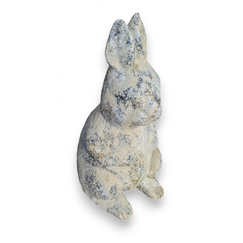 Lapin en pierre reconstituée