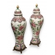 Paire de vase en porcelaine de Samson