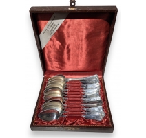 Coffret de 18 cuillères Louis XIV(Coquille) JEZLER