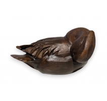 Bronze "Canard siffleur" par GICÉ