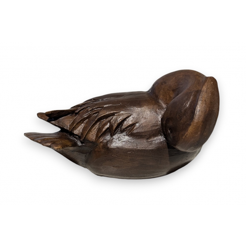 Bronze "Canard siffleur" par GICÉ