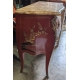 Commode style Louis XV chinoise rouge