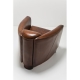 Fauteuil club Cigar marron