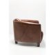 Fauteuil club Cigar marron