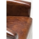 Fauteuil club Cigar marron