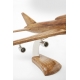 Décor de bureau "Boeing 747" en bois