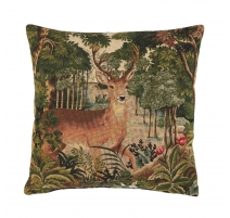 Coussin "Jeune Cerf dans la fôret"