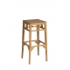 Tabouret de bar de jardin "Betawi" en teck