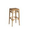 Tabouret de bar de jardin "Betawi" en teck