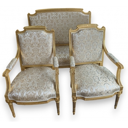 Salon style Louis XVI doré