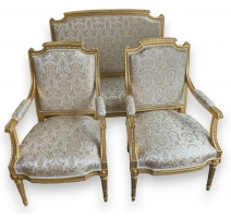 Salon style Louis XVI doré