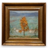 Tableau "Arbre d'automne" signé Maurice MATHEY