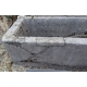 Rectangular trough.