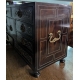 Italian cabinet, ebony and hor