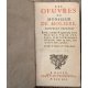 Livre "Les Oeuvres de Monsieur de Moliere"