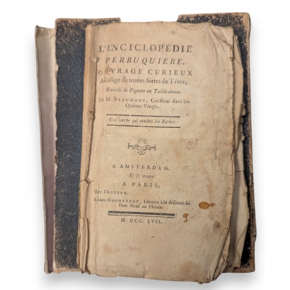 Livre "L'enciclopédie perruquiere"