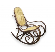 Fauteuil à bascule "Rocking Chair" canné