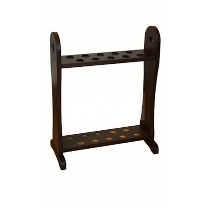 Cane stand, wenge for 8 sticks