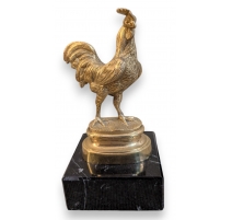 Bronze "Coq" signé R. BONHEUR