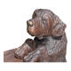 Table Chien debout en bois sculpté de Brienz