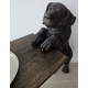 Table Chien debout en bois sculpté de Brienz