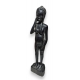 Statue africaine "Femme" en ébène signée KÉNOUÉ