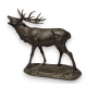 Bronze "Cerf brâmant" signé A.K. KORNILUK