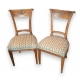 Suite de 4 chaises Directoire