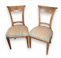 Suite de 4 chaises Directoire